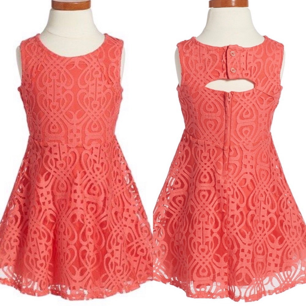 Ella Moss Chloe dress in Salmon